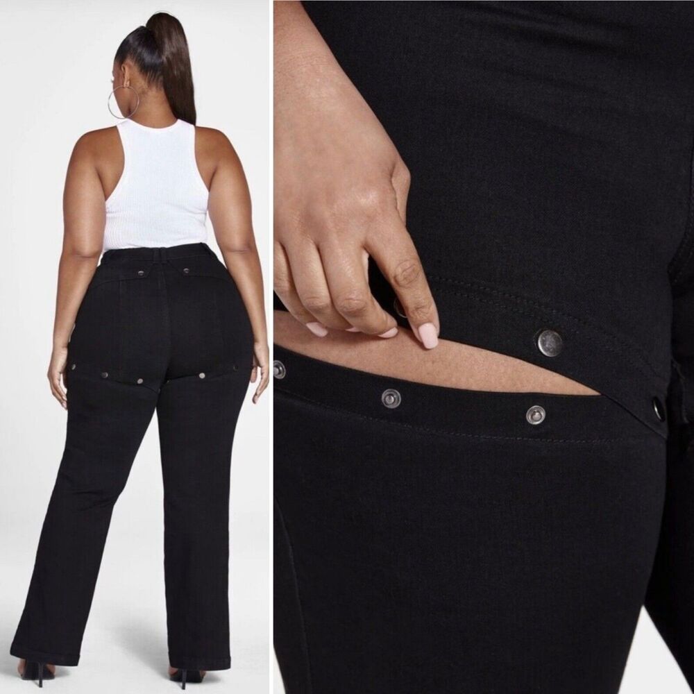 FTF The Straight High Rise Snap Button Convertible To Short Jeans 20